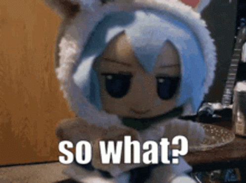 So What Fumo Bunny Shaking GIF