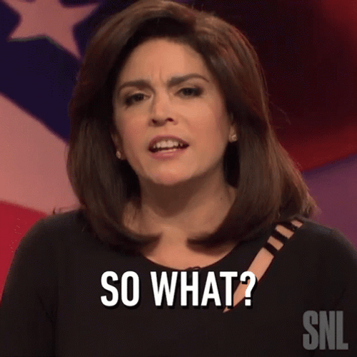 So What Jeanine Pirro SNL GIF