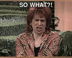 So What Joy Behar Parody GIF