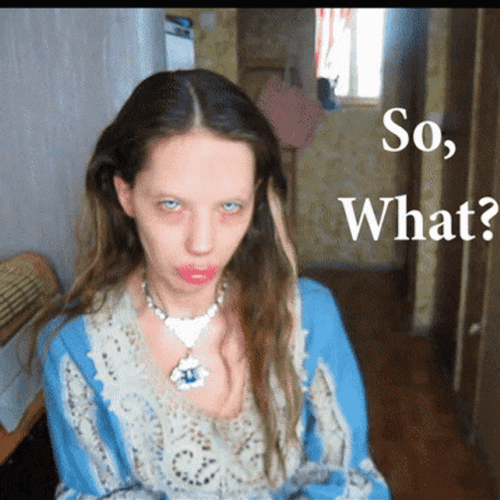So What Weird Beauty Video Clip GIF