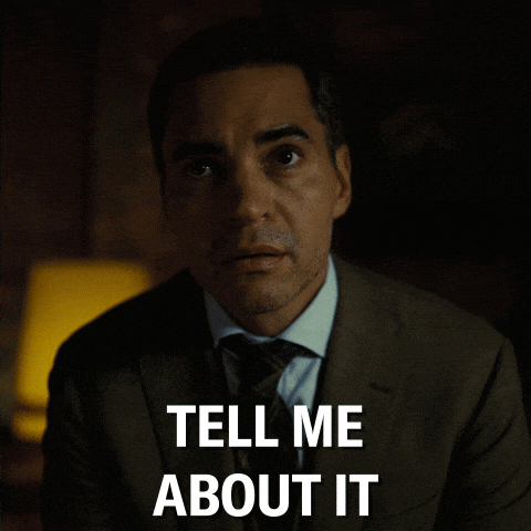 So You're Telling Me About There's A Chance GIF