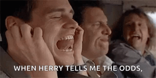 So You're Telling Me There's A Chance GIF