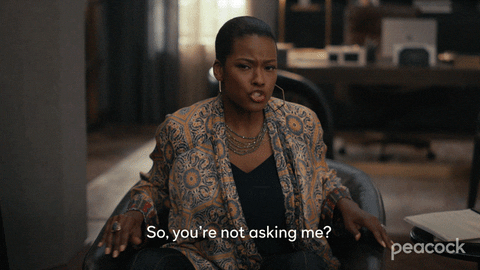 So You're Telling Me There's A Chance Asking GIF
