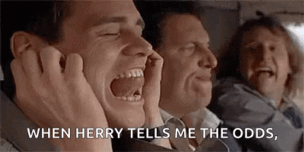 So You're Telling Me There's A Chance GIF