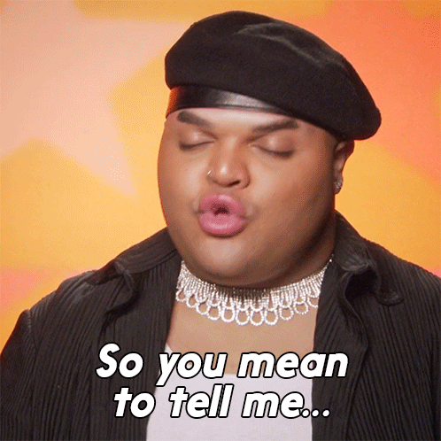 So You're Telling Me There's A Chance Now GIF