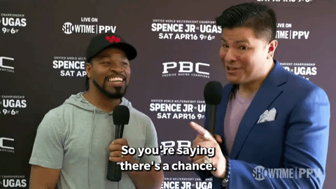 So Youre Saying Theres A Chance Interview GIF