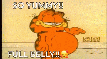 So Yummy Stuffed Full Belly GIF