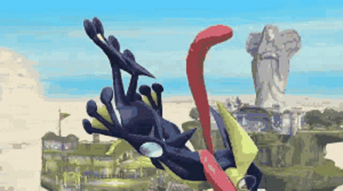 Soaring Greninja GIF
