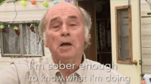 Sober And Drunk Mister Lahey Trailer Park Boys GIF