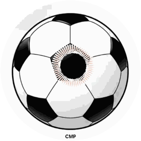Soccer Ball With CMP Below