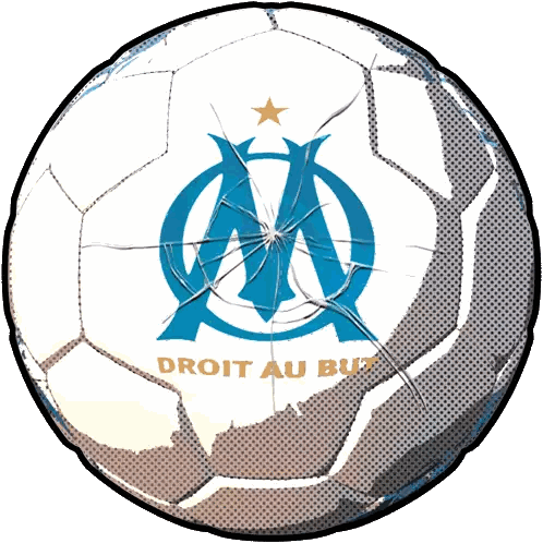 Soccer Ball With Crack Droit Au But