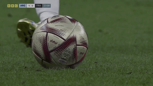 Soccer Ball with Live Kicked