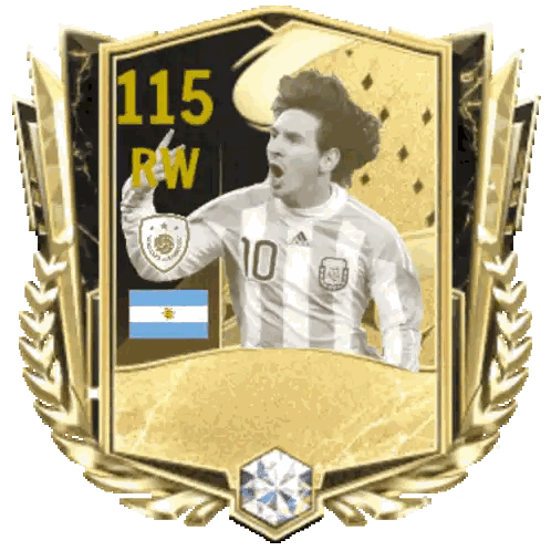 Soccer Card Number 115 RW