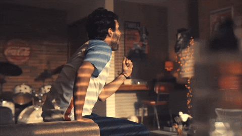 Soccer Fan Reaction GIF