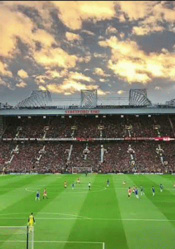 Soccer Game at Stratford End Stadium