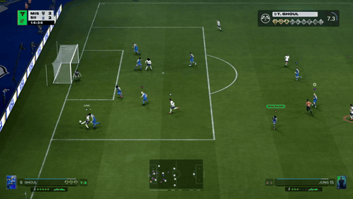 Soccer Game Between Mis 1 And D.T. Ghoul GIF