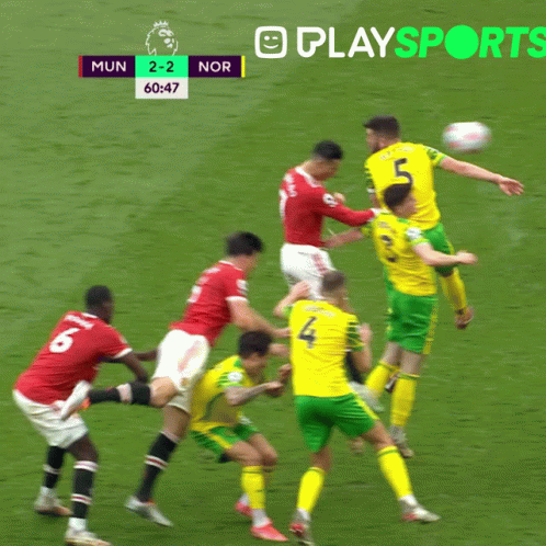 Soccer Game Between Mun And Nor GIF