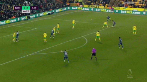 Soccer Game Between NOR and ARS on Sky Sports