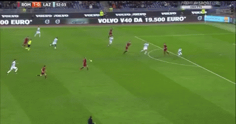 Soccer Game Between Rom and Lazio