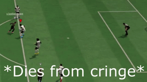 Soccer Game Dies From Cringe GIF