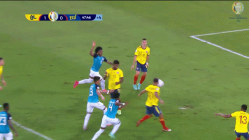 Soccer Game Ecuador vs Ecuador