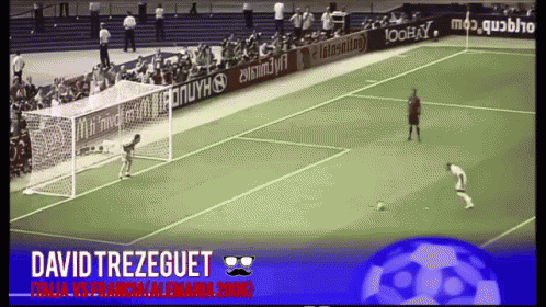 Soccer Game Featuring David Trezeguet