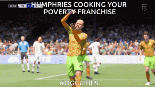 Soccer Game Humphries Cooking Your Poverty Franchise