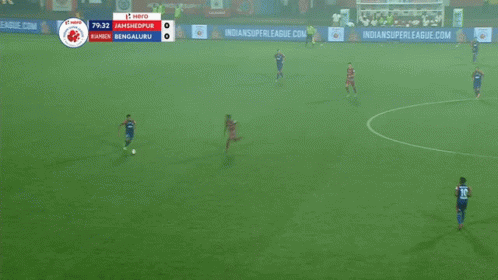 Soccer Game Hyderabad FC Vs Northeast United FC November 6 GIF