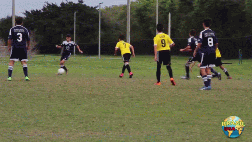 Soccer Game in Brazil