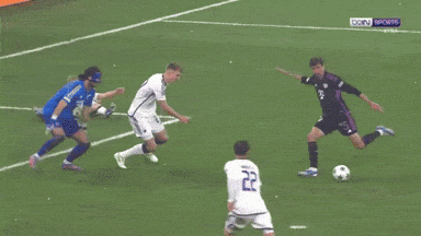 Soccer Game in Front of Oppo Ad