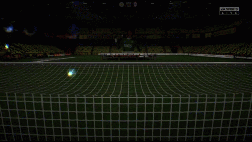 Soccer Game In Stadium 1-0 GIF