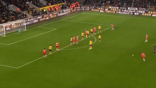 Soccer Game on Field with Apply Banner