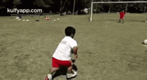 Soccer Game on Field with kultyapp.com