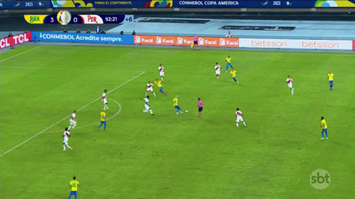 Soccer Game on Field with TCL Ads
