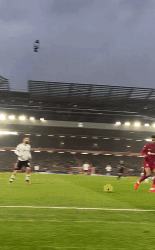 Soccer Game on Field