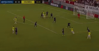 Soccer Game United States vs Colombia
