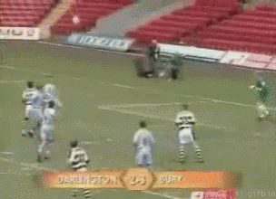 Soccer Game With Coca Cola Ad in Stadium