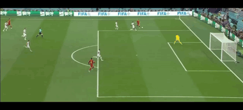 Soccer Game With FIFA Ads