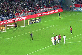Soccer Game With Lux-Art Banner