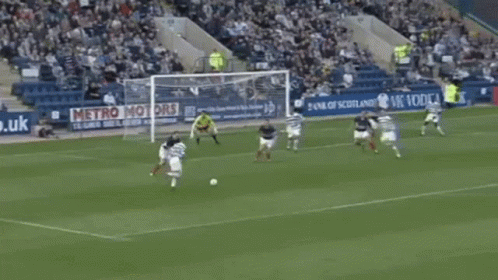 Soccer Game With Metro Motors Ad GIF