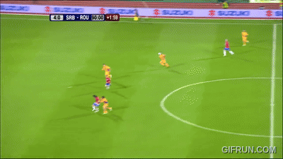 Soccer Game With Score 40 To Rou GIF
