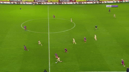 Soccer Game With Tudor's Sideline Ads GIF