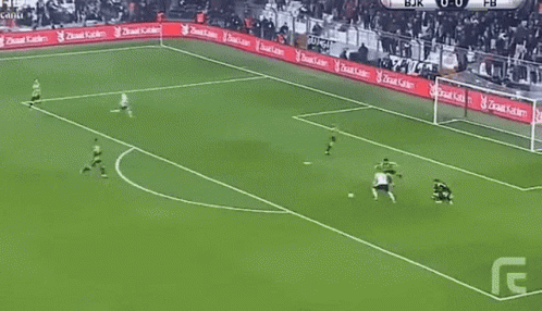 Soccer Game With Ziraat Bank Sideline Ads