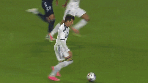 Soccer Goalie Watching Ball Into Goal