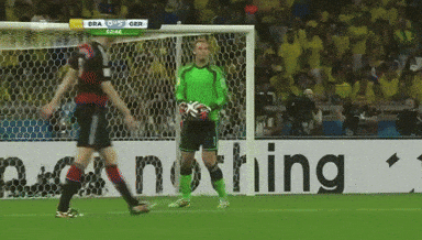 Soccer Goalie With Nothing Banner