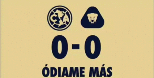 Soccer Logo with Pumas and 0-0