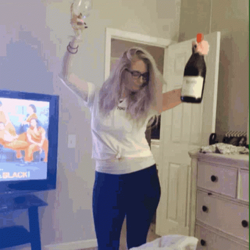 Soccer Mom Drinking Wine Red Wine Cheers GIF