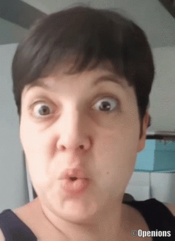 Soccer Mom Talking Grimace Response GIF