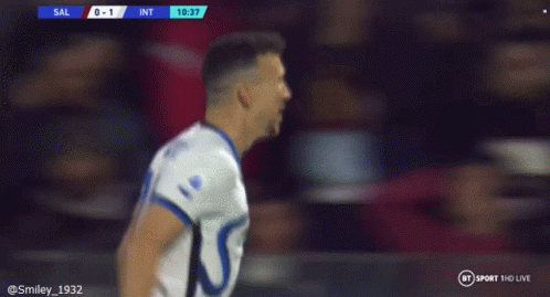 Soccer Player #14 Shaking Hands with Another Player