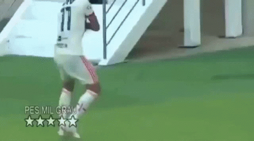 Soccer Player 17 Running GIF